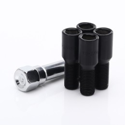 Bulloni di bloccaggio antifurto ATB1 neri M14x1,5 (set da 4)