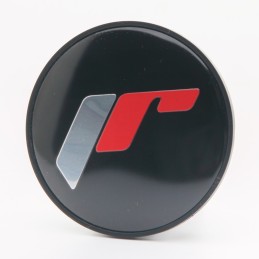 Adesivo universale per coprimozzo - Nero logo JR
