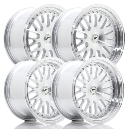 Set di 4 cerchi JR-10 18x9.5" - 10.5" 5x114,3 ET25 argento