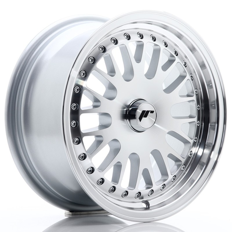 Cerchi JR-10 15x7" ET30 Argento Lavorato Cerchi JR-10 15x7" ET30 Argento Lavorato