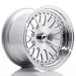 Cerchi JR-10 15x9" Argento Lavorato