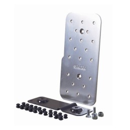 Poggiapiedi pilota in alluminio Poggiapiedi pilota in alluminio