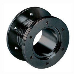 Distanziale volante in alluminio anodizzato nero Distanziale volante in alluminio anodizzato nero