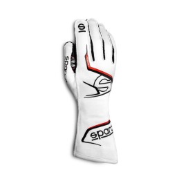 Guanti da corsa Arrow Bianco e Rosso