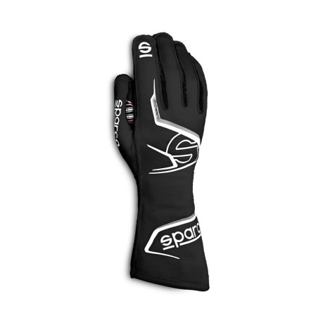 Guanti da corsa Arrow Nero e Bianco
