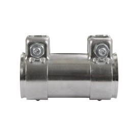 Connettore per tubi in acciaio inox a tenuta di gas, avvitabile 55mm