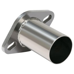 Connettore per tubo flangiato in acciaio inossidabile a 2 fori 48mm