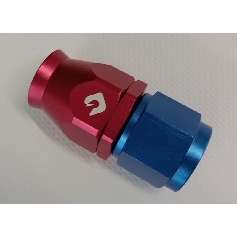 Raccordo Dritto Alta Pressione per Tubo Teflon Forgiato AN8 Raccordo Dritto Alta Pressione per Tubo Teflon Forgiato AN8