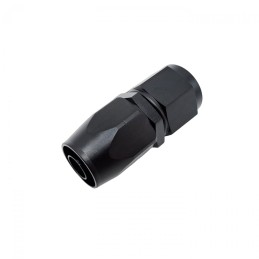 Raccordo Dritto Femmina Riutilizzabile 9/16"x18 Nero