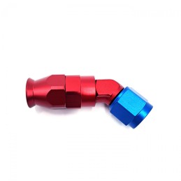 Raccordo 45° Alta Pressione per Tubo Teflon Forgiato 9/16"x18