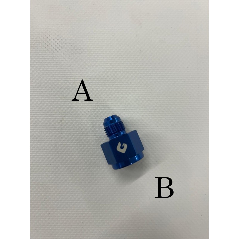 Riduzione Fisso B. 7/16"x20 A. 3/8"x24