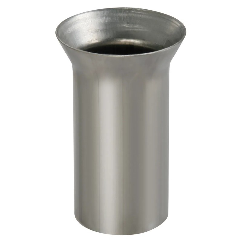 Tubo svasato in acciaio inox 57mm