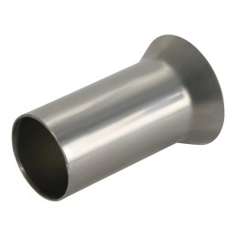 Tubo svasato in acciaio inox 63.5mm