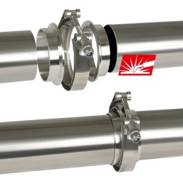 Flangia a T-V 63.5mm Ø