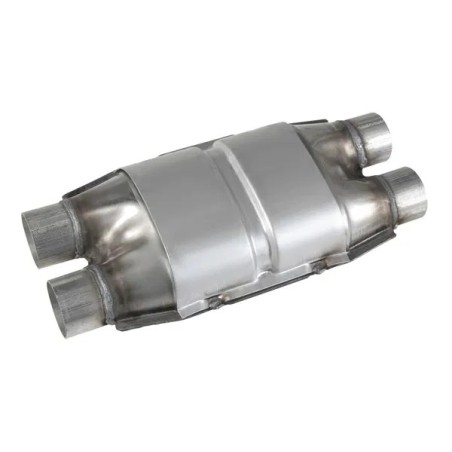 Catalizzatore con 200 CPSI HP Sport doppio flusso 50.8mm Ø - 2"