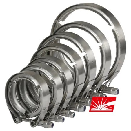 Morsetto a V (standard) 63.5mm Ø- 2.50" Ø