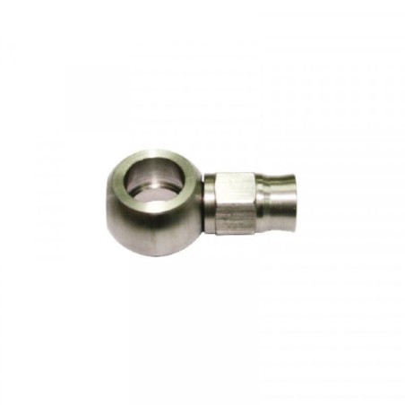 Raccordo occhiello Dritto Freni Riutilizzabile Foro 3/8"(10mm) Inox