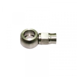 Raccordo occhiello Dritto Freni Riutilizzabile Foro 3/8"(10mm) Inox