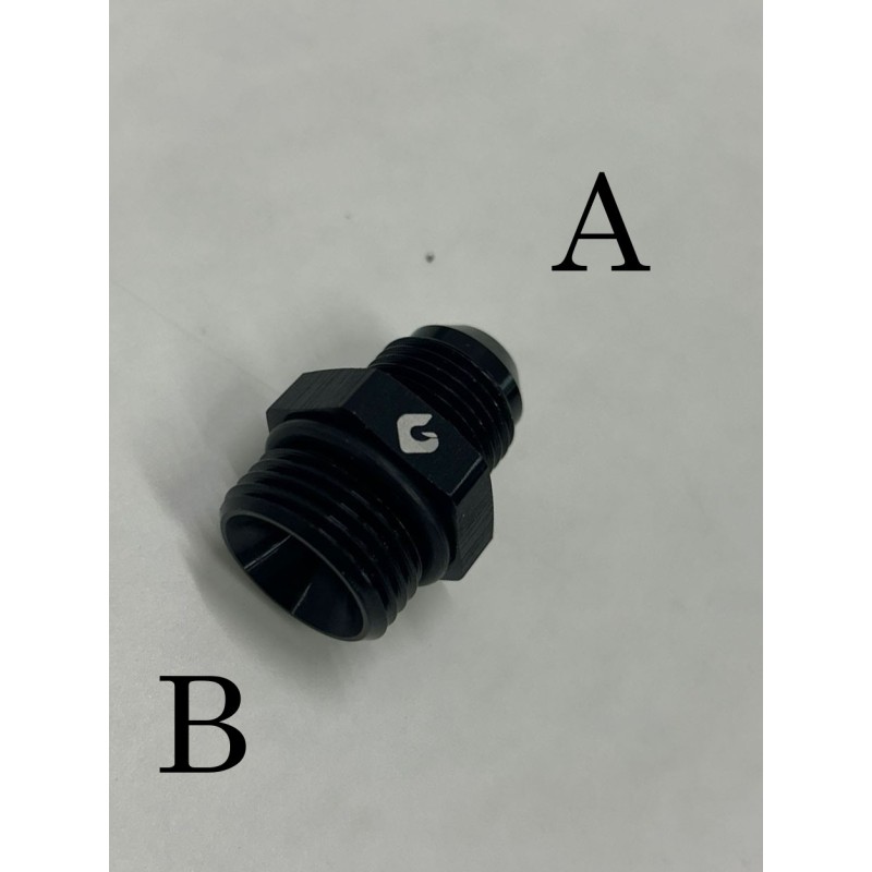 Adattatore A. 9/16"x18 B. 3/4"x16