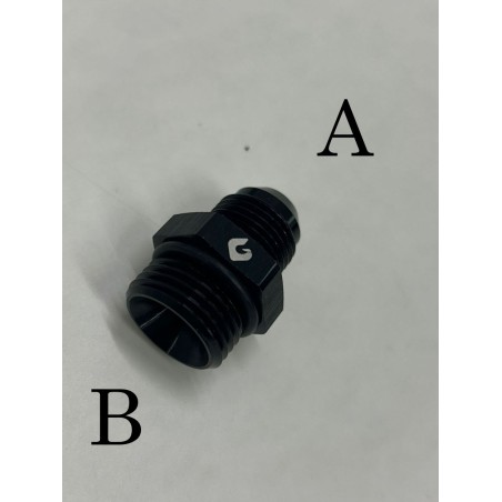 Adattatore A. 9/16"x18 B. 3/4"x16