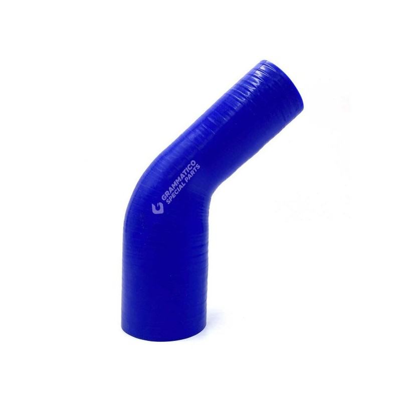 Curva in Silicone 45° Ridotta 76-60mm