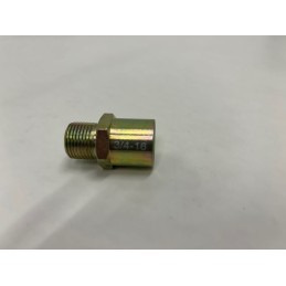 Kit Flangia Porta Filtro AN6 M20x1.5 Nero