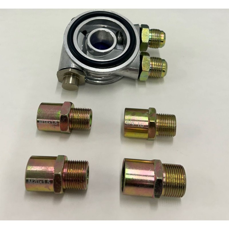 Flangia Porta Filtro con Termostato AN6 M18x1.5