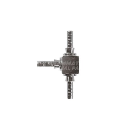 Raccordo a T 3 Vie con Collare a Graffare AN3-AN3 Inox