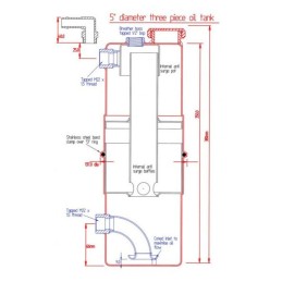 Tanica Carter Secco MOCAL 4.8L 12.70x38.10cm