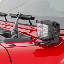 Luci a LED quadrate grandangolari da 3"