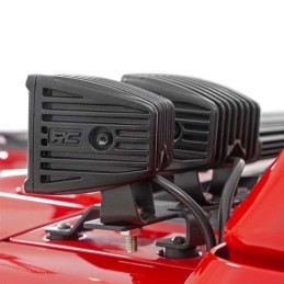 Luci a LED 2 "quadrate bianche