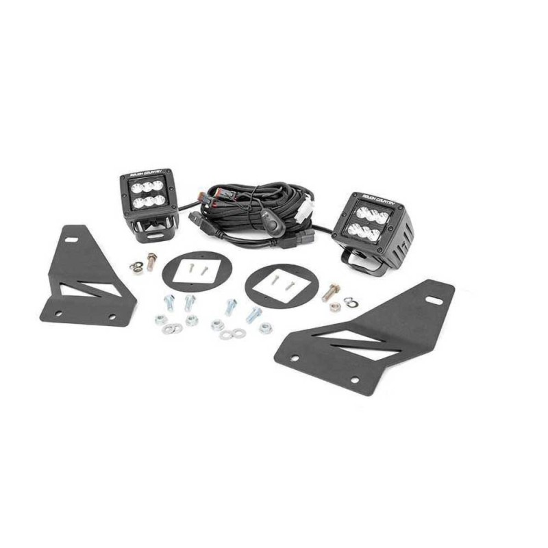 Kit fari fendinebbia LED 2" Spot Beam