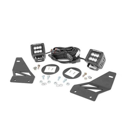 Kit fari fendinebbia LED 2" Spot Beam