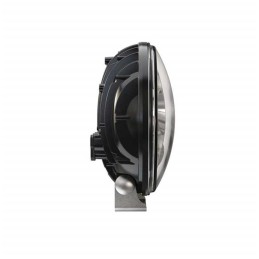 Luci LED rotonde nere TS4000 da 7".