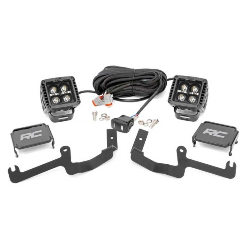 Kit LED 2" Amber DRL Parabrezza inferiore Black Series