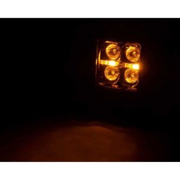 Kit LED 2" Amber DRL Parabrezza inferiore Black Series