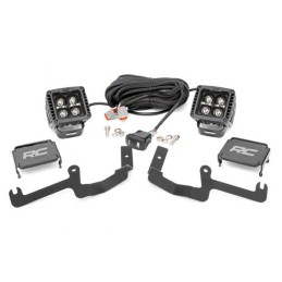 Kit LED 2" White DRL Parabrezza inferiore Black Series