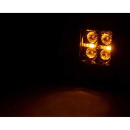 Kit LED 2" Amber DRL Parabrezza inferiore Black Series