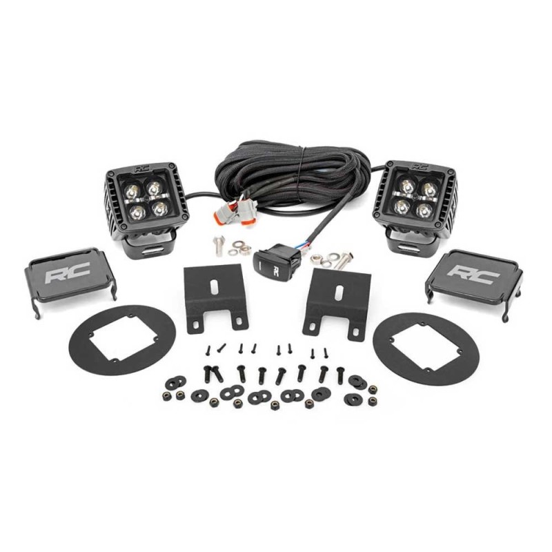 Kit fendinebbia a LED Amber DRL Black Series