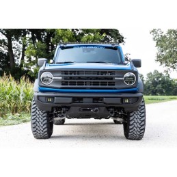 Luci a LED 2 "quadrate bianche DRL