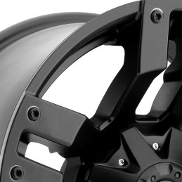 Cerchio in Lega D515 Pump Nero Opaco