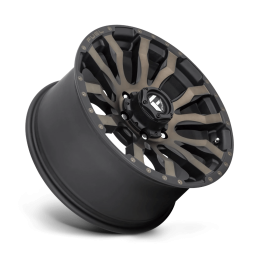 Cerchio in Lega D674 Blitz Nero Opaco Tinta Nero Scuro