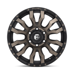 Cerchio in Lega D674 Blitz Nero Opaco Tinta Nero Scuro