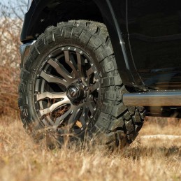 Cerchio in Lega D674 Blitz Nero Opaco Tinta Nero Scuro