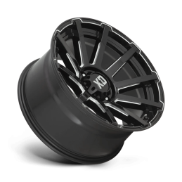 Cerchio in Lega XD847 Outbreak Nero Lucido Fresato