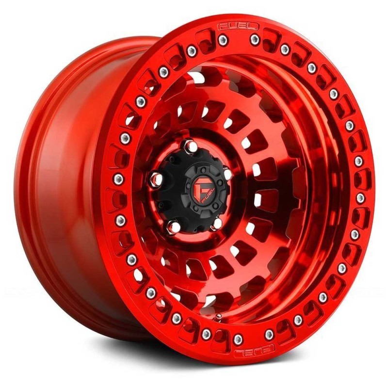 Cerchio in Lega D100 Zephyr Beadlock Rosso Confetto