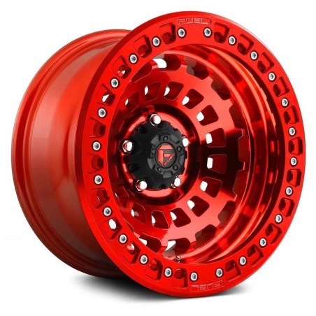 Cerchio in Lega D100 Zephyr Beadlock Rosso Confetto
