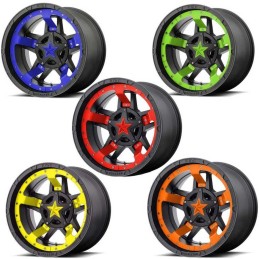 Cerchio in Lega XD827 Rockstar III Nero Opaco