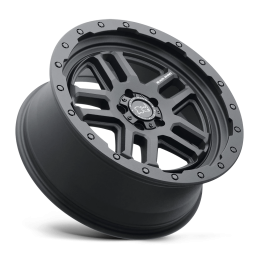 Cerchio in Lega Nero Opaco Testurizzato Barstow