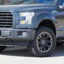 Cerchio in Lega Nero Opaco/Scuro Lavorato Warlord